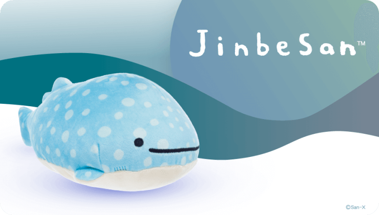 AQI jinbesan brand tile by San-X